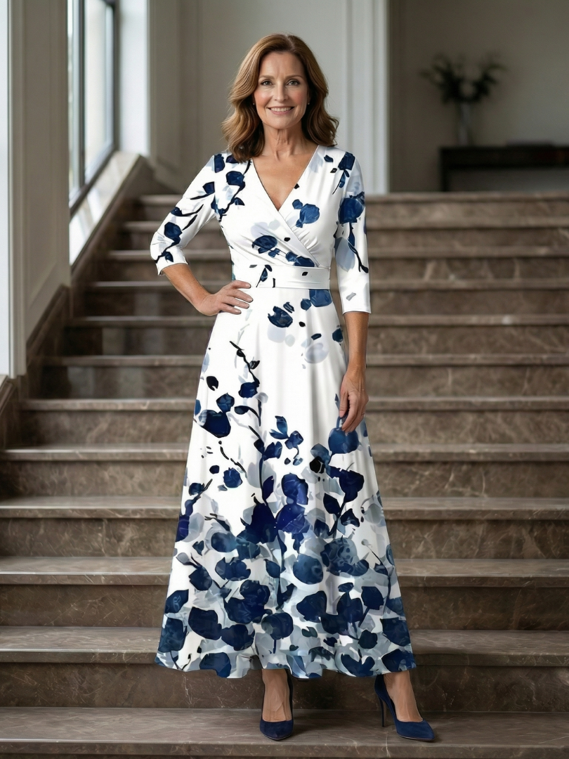 Van Elst Mode® | Elegante comfortabele jurk met luchtige stof