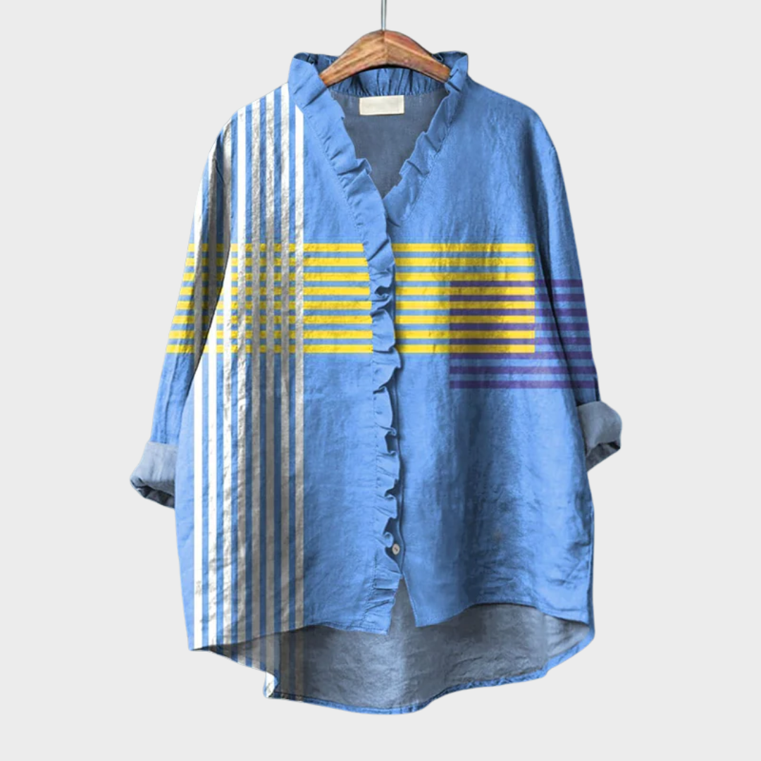 Van Elst Mode® | Tina stijlvolle zomerblouse