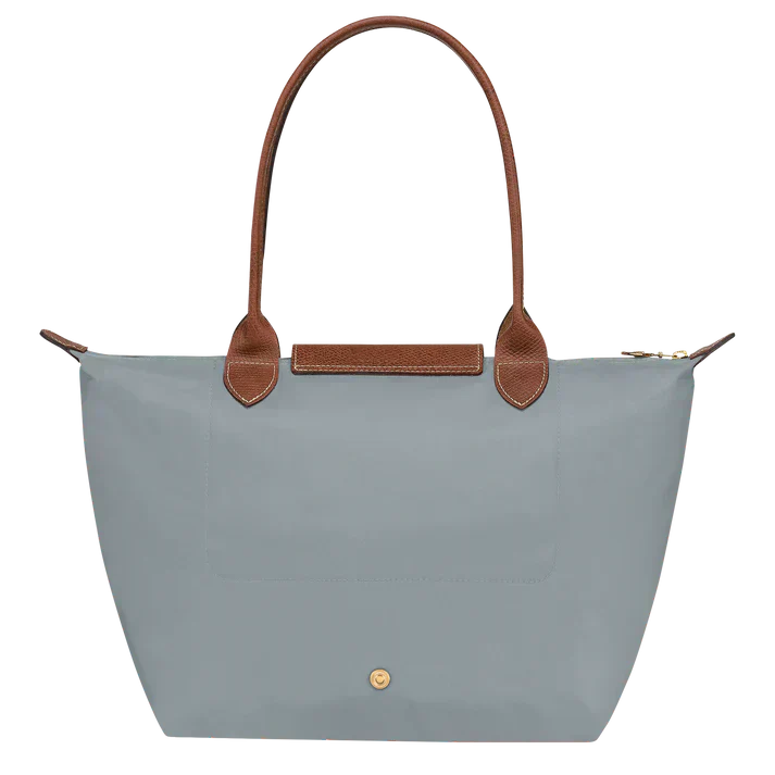 Longchamp - Medium Le Pliage Tote, Staal