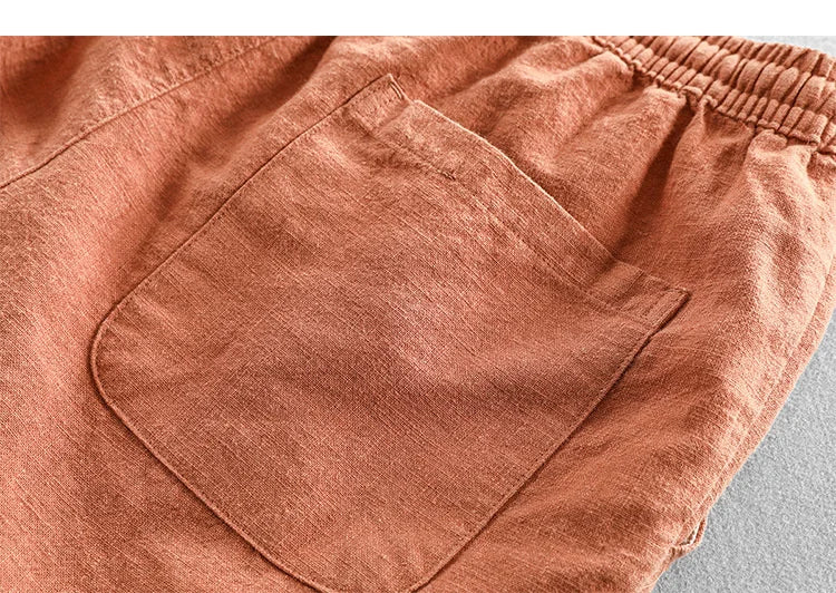Van Elst Mode® | Comfortabele linnen shorts