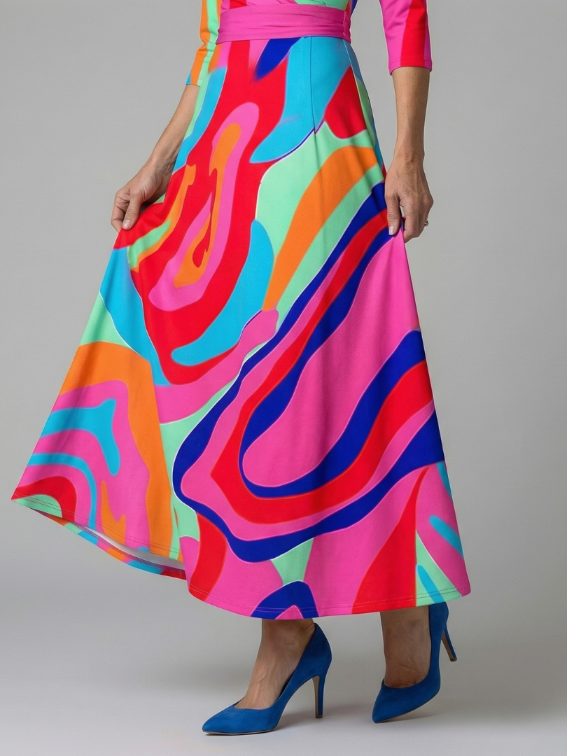 Van Elst Mode® | Elegante comfortabele jurk met luchtige stof