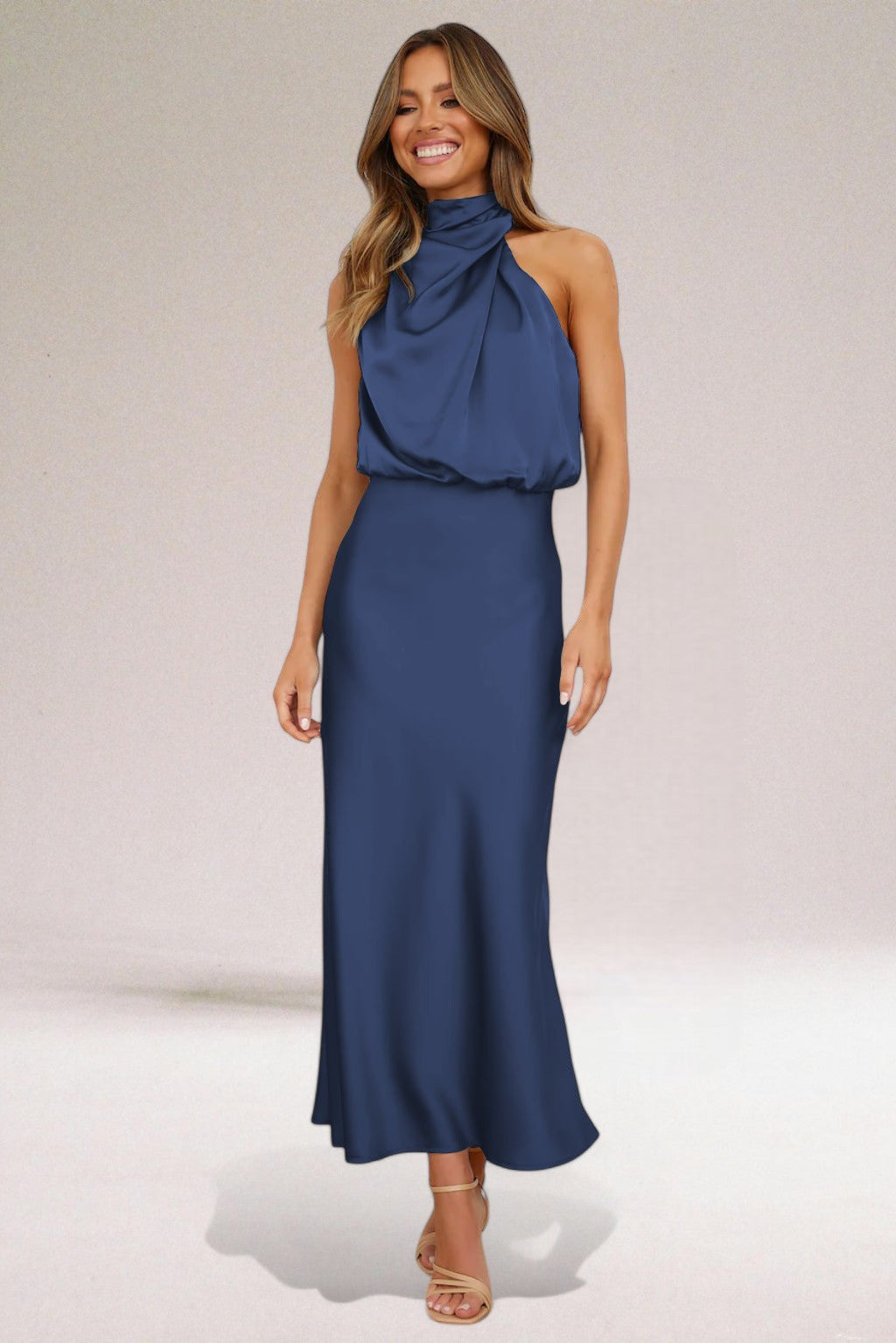 Van Elst Mode® | Satijnen Glamour Jurk