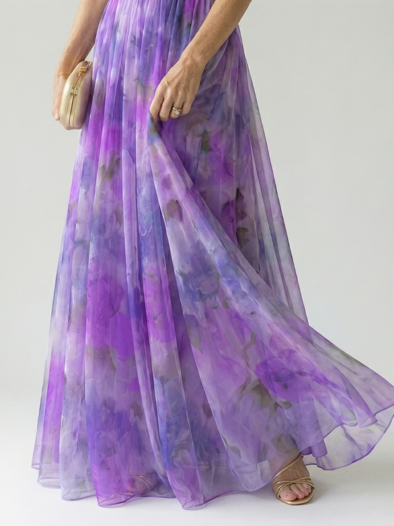 Van Elst Mode® | Comfortabele luchtige jurk met elegante afwerking