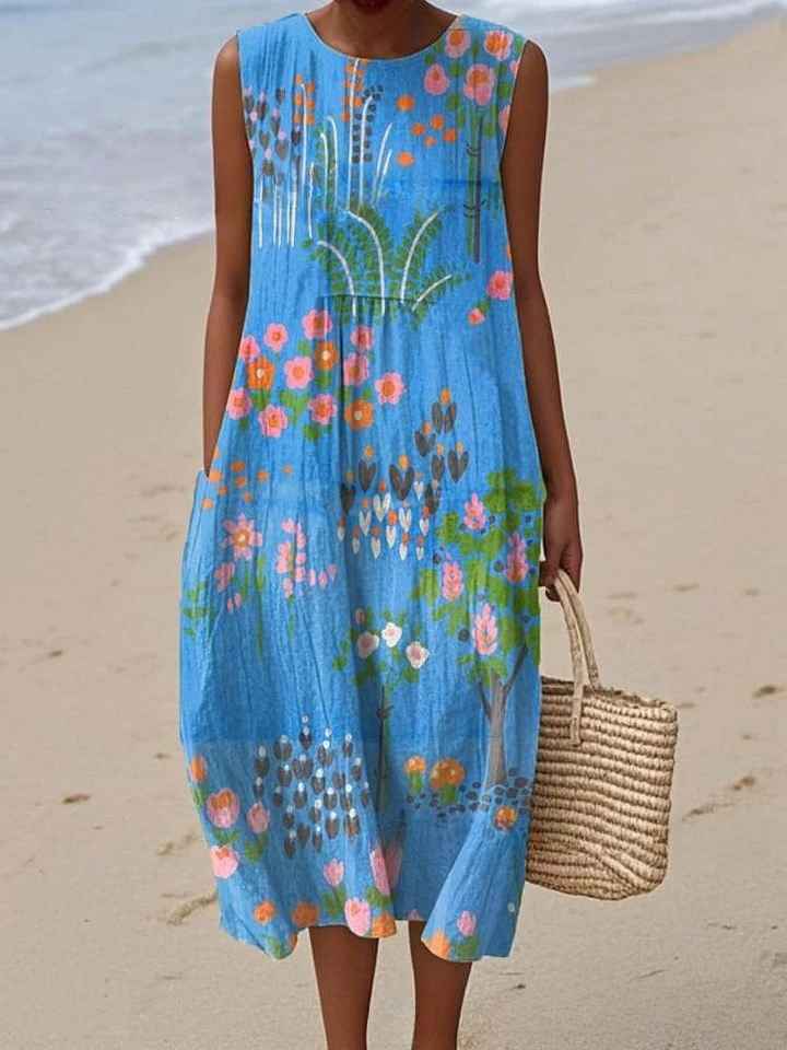 Van Elst Mode® | Zomerse bloemenjurk