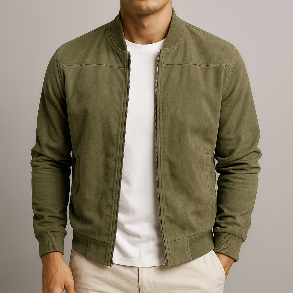 Van Elst Mode® | Comfortabele suèdejas voor heren