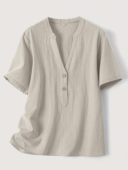 Van Elst Mode® | Elegante V-Hals Blouse