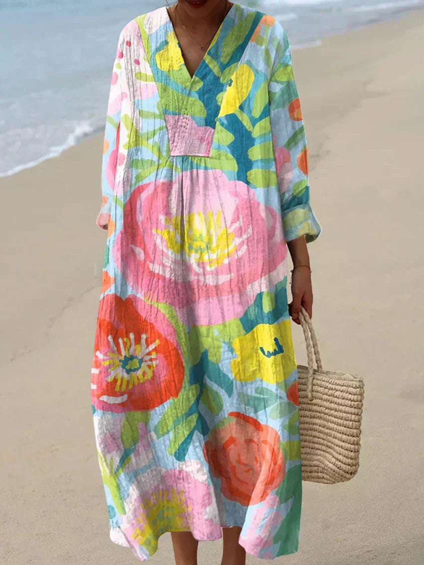 Van Elst Mode® | Zomerbries geprint jurk