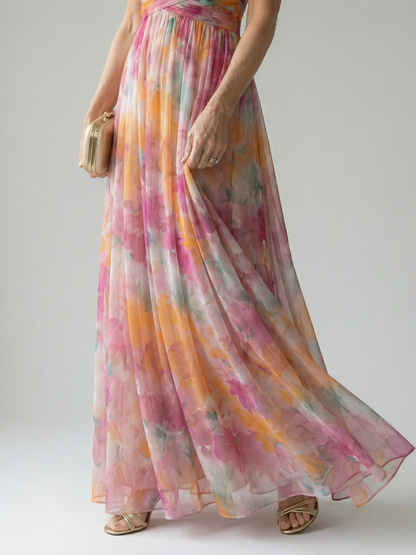 Van Elst Mode® | Comfortabele luchtige jurk met elegante afwerking