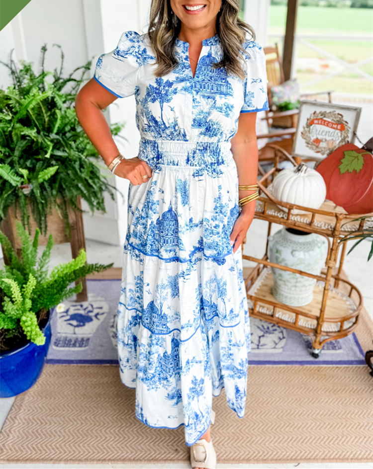 Van Elst Mode® | Klassieke Maxi Jurk