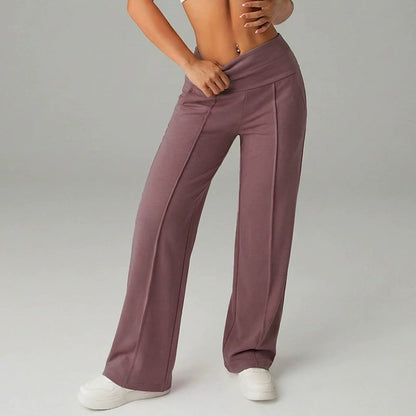Van Elst Mode® | Casual Hoge Taille Wijde Broek