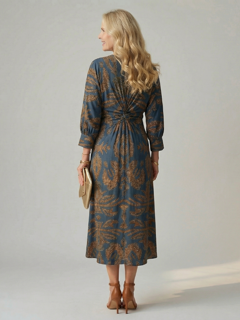 Van Elst Mode® | Elegante comfortabele jurk met lichte en zachte stof