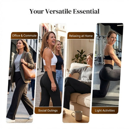 Van Elst Mode® | Casual Hoge Taille Wijde Broek