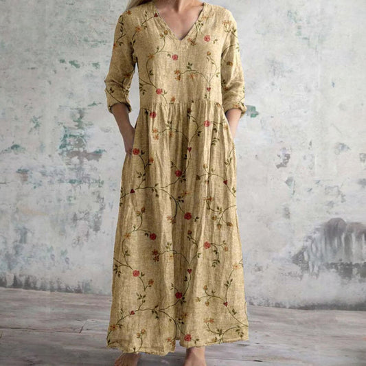 Van Elst Mode® | Elegante Bloemenjurk