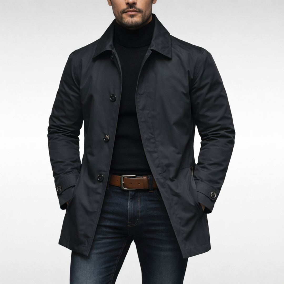 Van Elst Mode® | Comfortabele heren trenchcoat