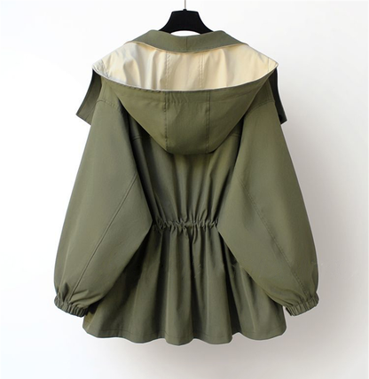 Van Elst Mode® | Moderne Tweekleurige Trenchcoat