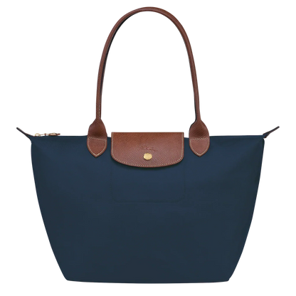 Longchamp - Medium Le Pliage Tote, Marineblauw