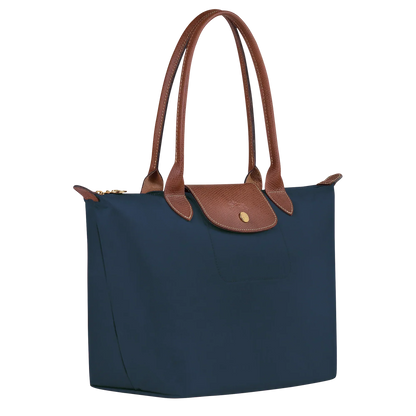 Longchamp - Medium Le Pliage Tote, Marineblauw