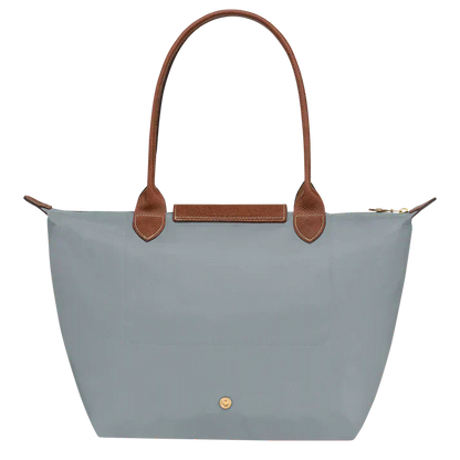 Longchamp - Medium Le Pliage Tote, Staal