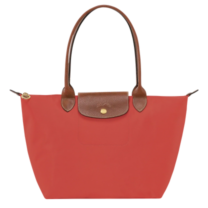Longchamp - Medium Le Pliage Tote, Tomaat