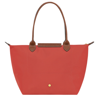 Longchamp - Medium Le Pliage Tote, Tomaat