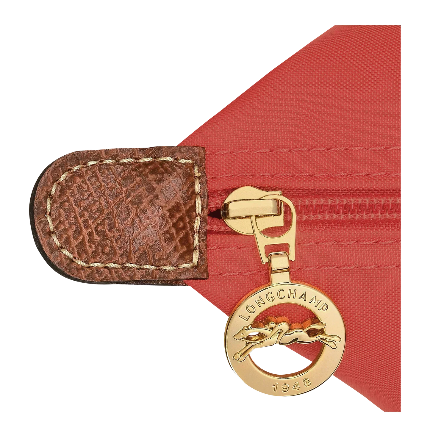 Longchamp - Medium Le Pliage Tote, Tomaat