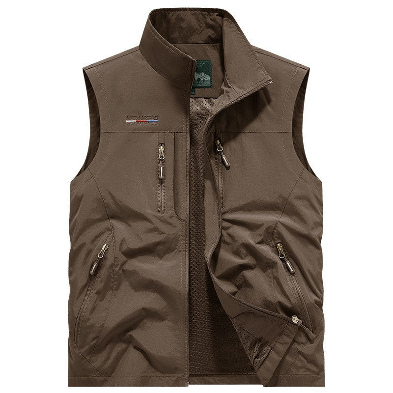 Van Elst Mode® | Ademend bodywarmer met meerdere zakken