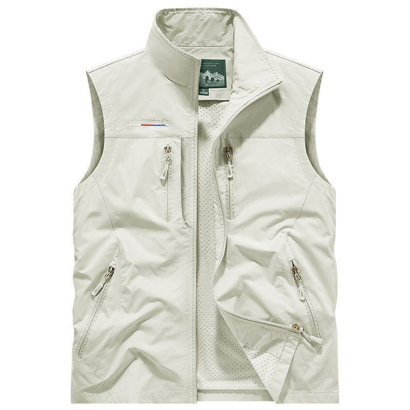 Van Elst Mode® | Ademend bodywarmer met meerdere zakken