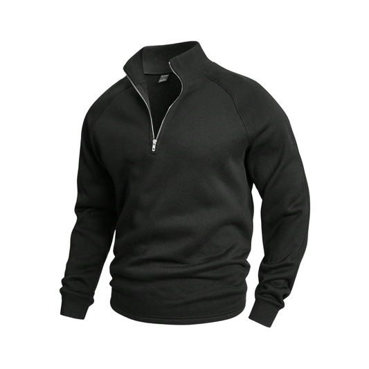 Van Elst Mode® | Zip-up met halve rits