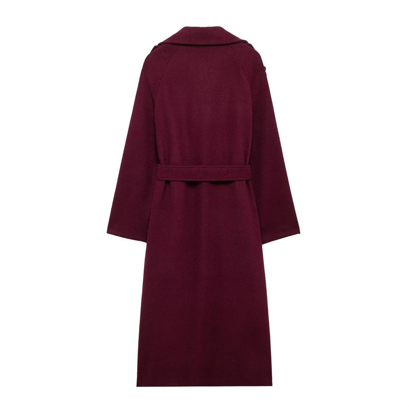 Van Elst Mode® | Classy Burgundy Jas