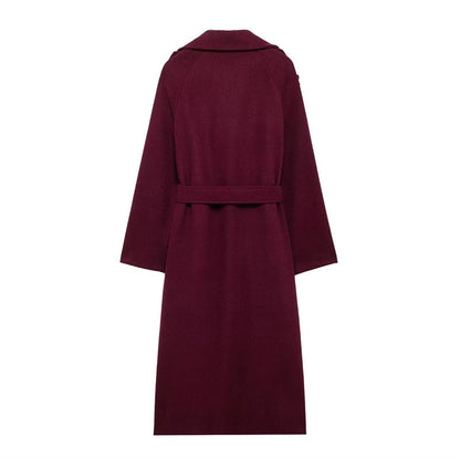 Van Elst Mode® | Classy Burgundy Jas