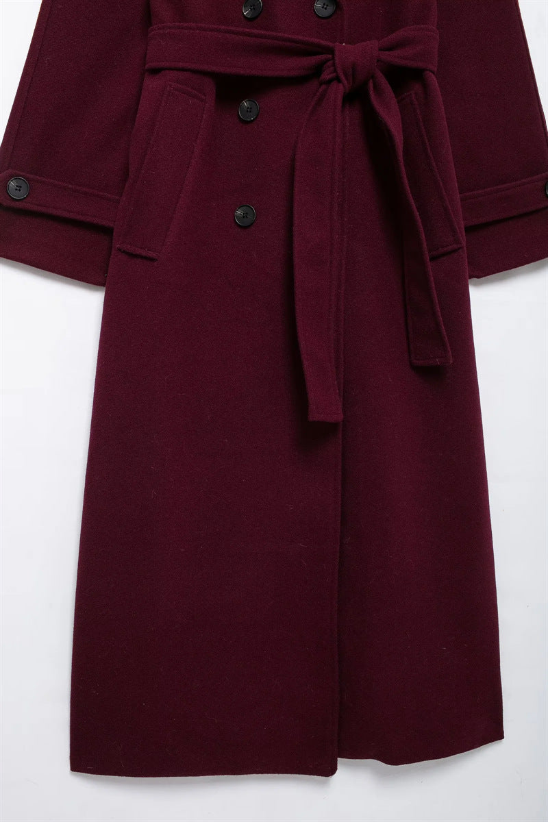 Van Elst Mode® | Classy Burgundy Jas