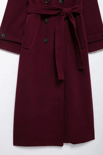 Van Elst Mode® | Classy Burgundy Jas