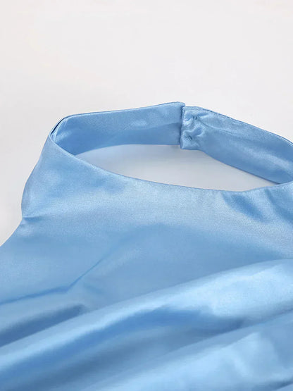 Van Elst Mode®| Satijnen Dames Jurk
