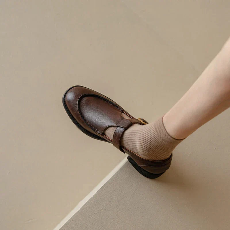 Van Elst Mode®| Retro-geïnspireerde Leren Schoenen