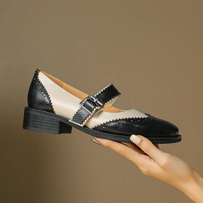 Van Elst Mode®| Everyday Leather Mary Janes