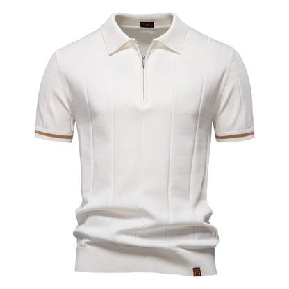 Van Elst Mode® | Zomerse Polo met Rits