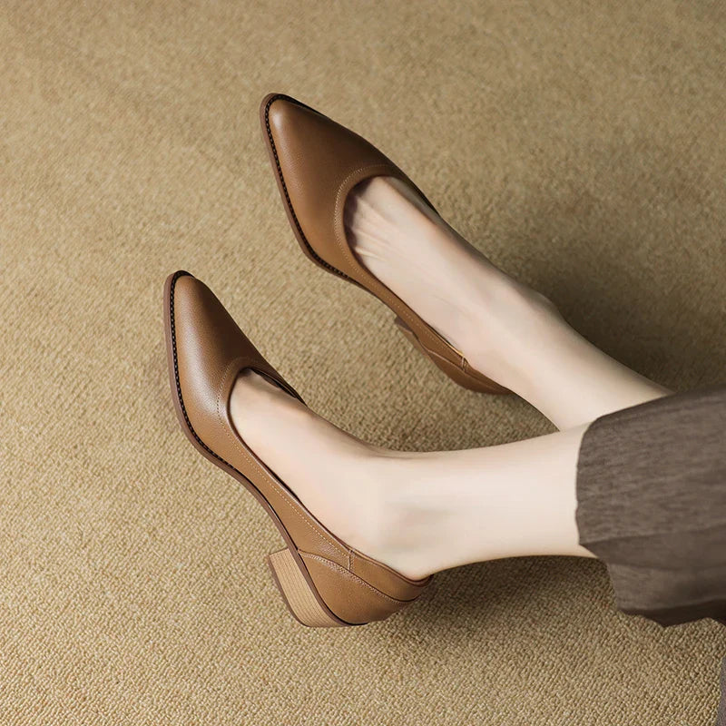 Van Elst Mode®| Elegante Mid-Hak Schoenen