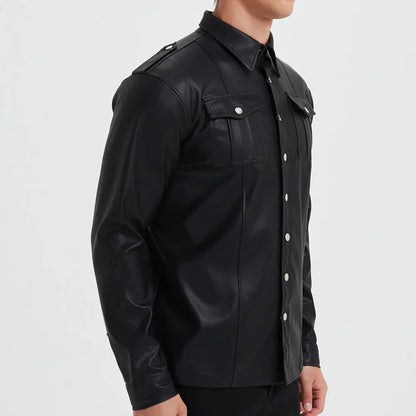 Van Elst Mode® | Leren Long Sleeve