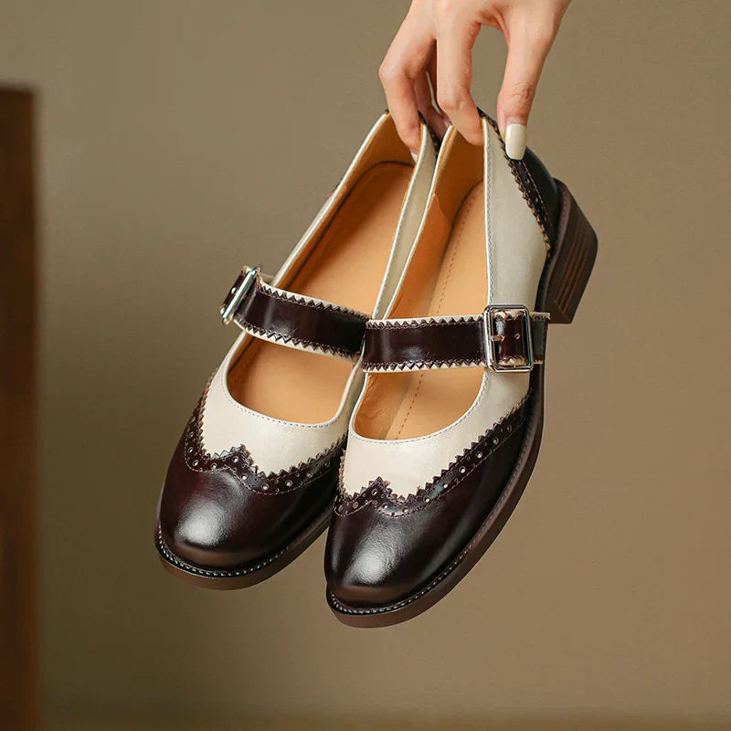 Van Elst Mode®| Everyday Leather Mary Janes