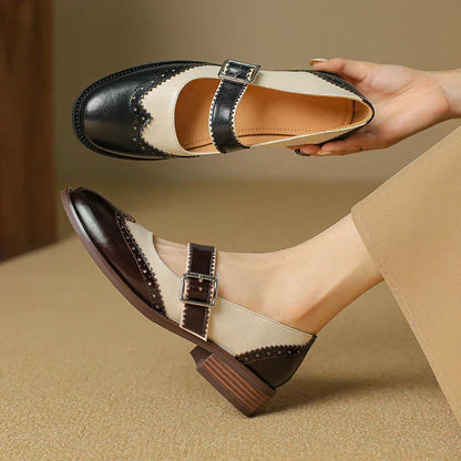 Van Elst Mode®| Everyday Leather Mary Janes