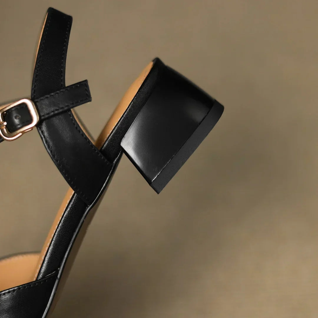 Van Elst Mode®| Vlechtleren Ballerina's