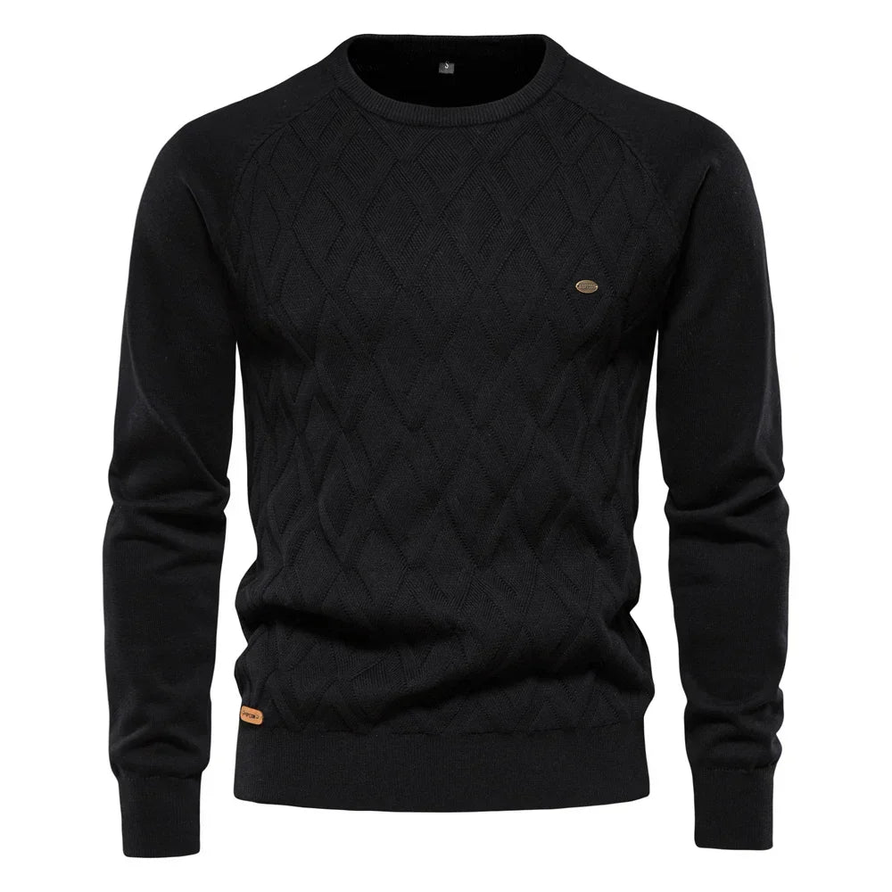 Van Elst Mode® | Herentrui Met Ruit Design