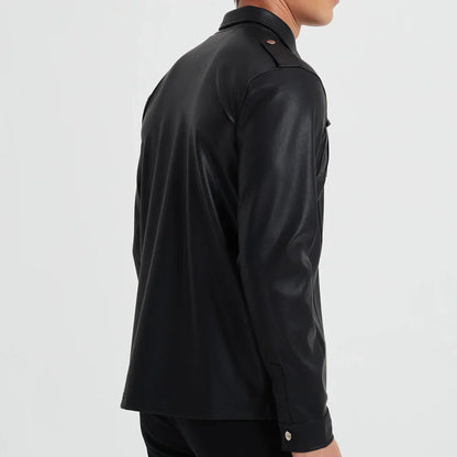 Van Elst Mode® | Leren Long Sleeve