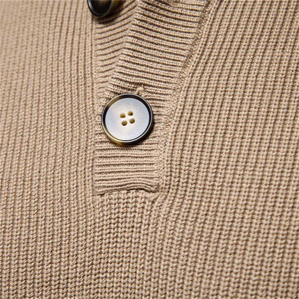 Van Elst Mode®  | Herentrui Met Knoopdesign