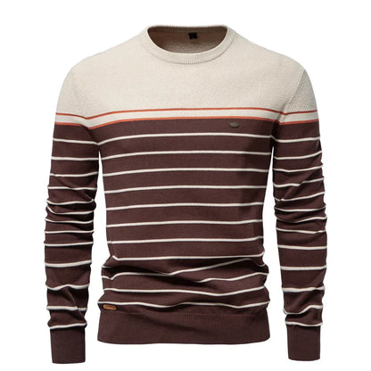 Van Elst Mode® | Herentrui Met Streepdesign
