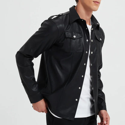 Van Elst Mode® | Leren Long Sleeve