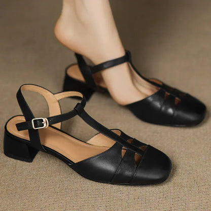Van Elst Mode®| Vlechtleren Ballerina's