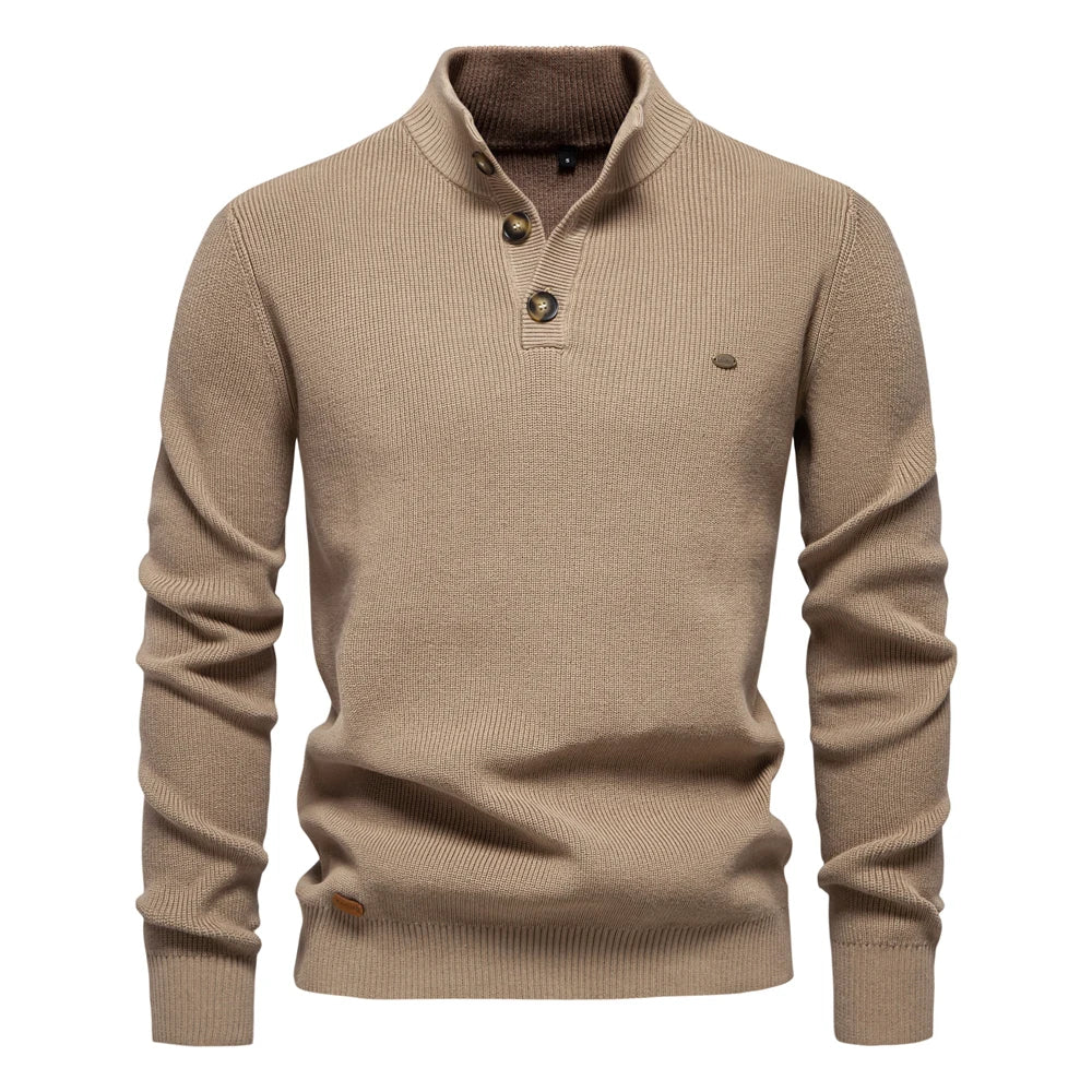Van Elst Mode®  | Herentrui Met Knoopdesign