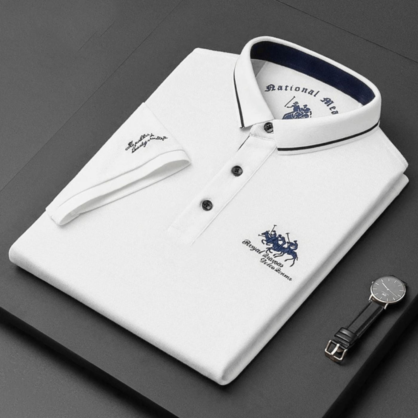 Van Elst Mode® | Luxe polo shirt