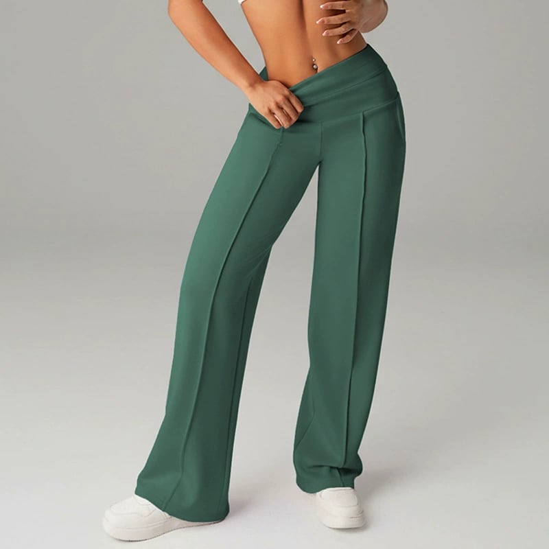 Van Elst Mode® | Casual Hoge Taille Wijde Broek